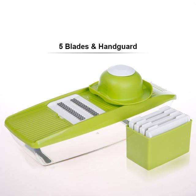 Multifunctional Round Mandoline Slicer Potato Cheese Kitchen Gadgets