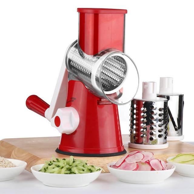 Multifunctional Round Mandoline Slicer Potato Cheese Kitchen Gadgets