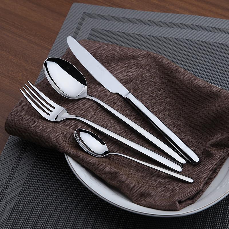 Stainless Steel Western Tableware Classic Dinner Set