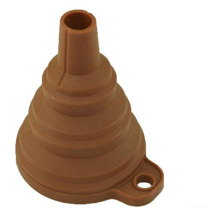 Mini Silicone Foldable Funnel Hopper Kitchen