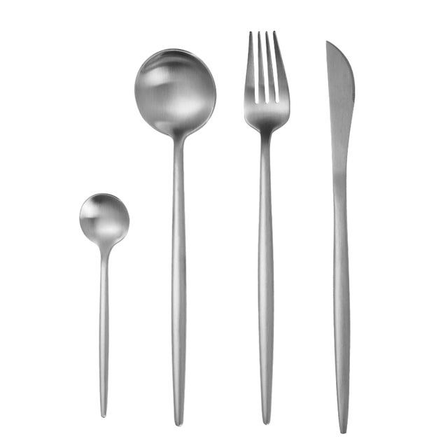 Stainless Steel Home Party Tableware Set