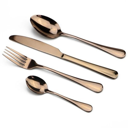 Stainless steel Promotion Colorful Dinnerware Set